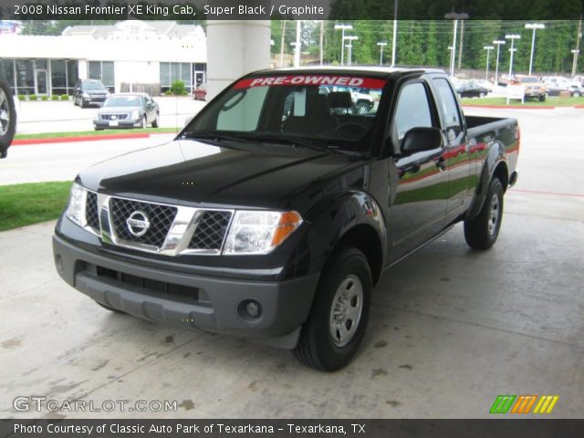 2008 Nissan Frontier XE King Cab in Super Black