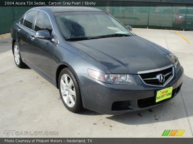 2004 Acura TSX Sedan in Carbon Gray Pearl