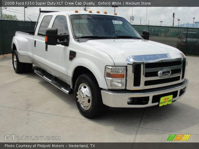 2008 Ford F350 Super Duty XLT Crew Cab Dually in Oxford White