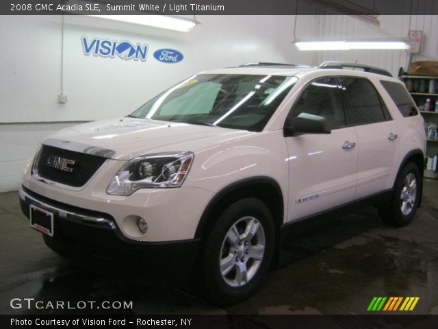 2008 GMC Acadia SLE in Summit White