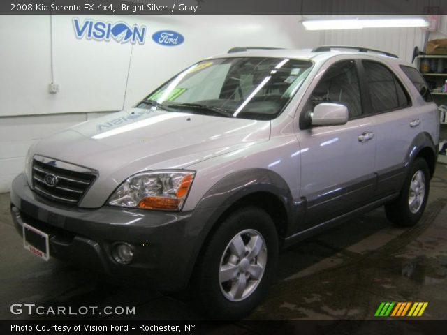 2008 Kia Sorento EX 4x4 in Bright Silver