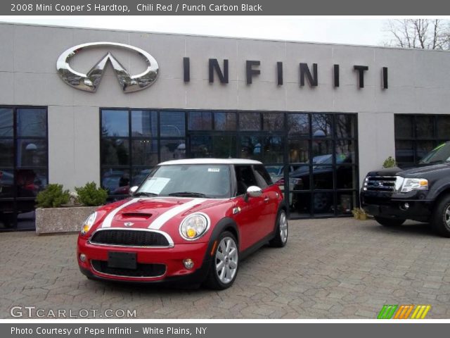 2008 Mini Cooper S Hardtop in Chili Red