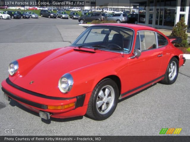 1974 Porsche 911 Coupe in Guards Red