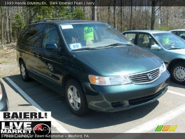 1999 Honda Odyssey EX in Dark Emerald Pearl