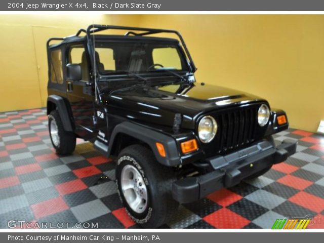 2004 Jeep Wrangler X 4x4 in Black