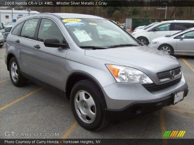 2008 Honda CR-V LX 4WD in Whistler Silver Metallic