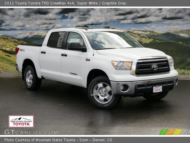 2011 Toyota Tundra TRD CrewMax 4x4 in Super White