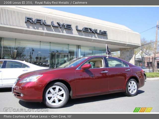 2008 Lexus ES 350 in Royal Ruby Red Metallic
