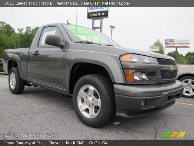 2011 Chevrolet Colorado LT Regular Cab in Steel Green Metallic