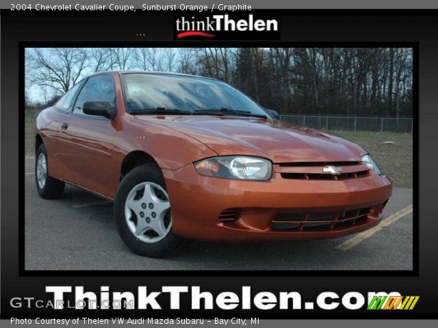 2004 Chevrolet Cavalier Coupe in Sunburst Orange