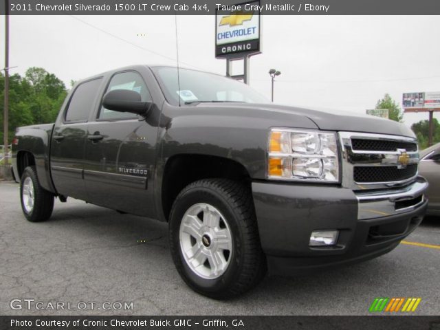 2011 Chevrolet Silverado 1500 LT Crew Cab 4x4 in Taupe Gray Metallic