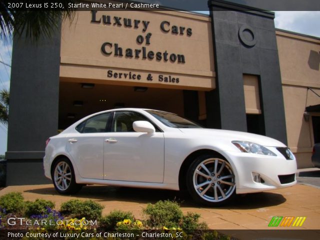 2007 Lexus IS 250 in Starfire White Pearl