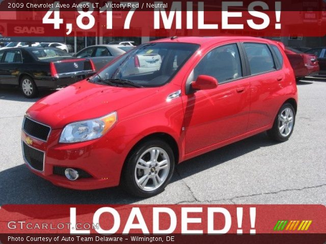 2009 Chevrolet Aveo Aveo5 LT in Victory Red