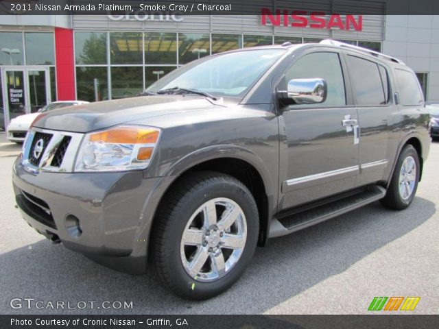 2011 Nissan Armada Platinum in Smoke Gray