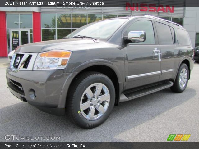 2011 Nissan Armada Platinum in Smoke Gray