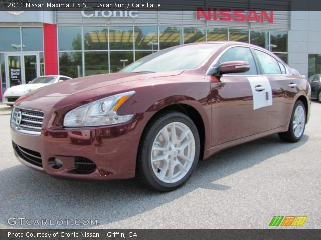 2011 Nissan Maxima 3.5 S in Tuscan Sun