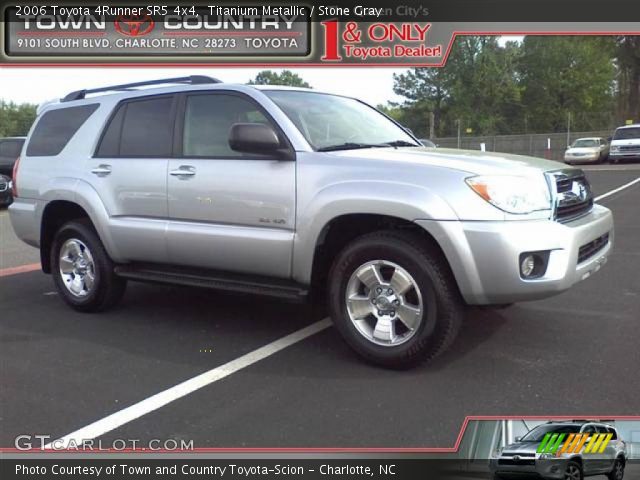 2006 Toyota 4Runner SR5 4x4 in Titanium Metallic