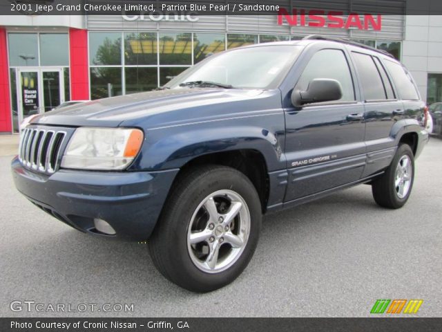 2001 Jeep Grand Cherokee Limited in Patriot Blue Pearl