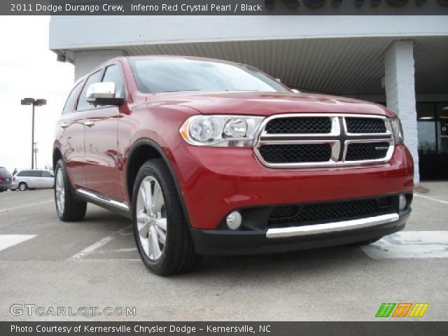 2011 Dodge Durango Crew in Inferno Red Crystal Pearl