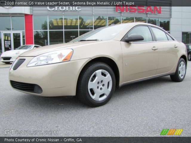 2008 Pontiac G6 Value Leader Sedan in Sedona Beige Metallic