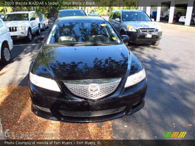 2003 Mazda MAZDA6 s Sedan in Onyx Black