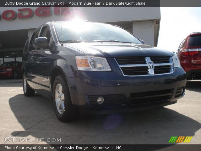 2008 Dodge Grand Caravan SXT in Modern Blue Pearl