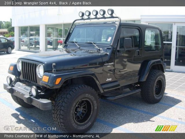 2001 Jeep Wrangler Sport 4x4 in Black