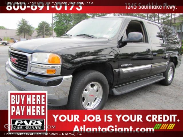 2002 GMC Yukon XL SLT in Onyx Black