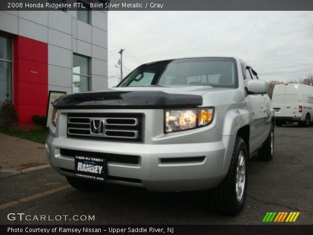 2008 Honda Ridgeline RTL in Billet Silver Metallic