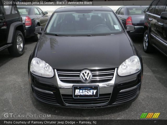 2008 Volkswagen Jetta SE Sedan in Black