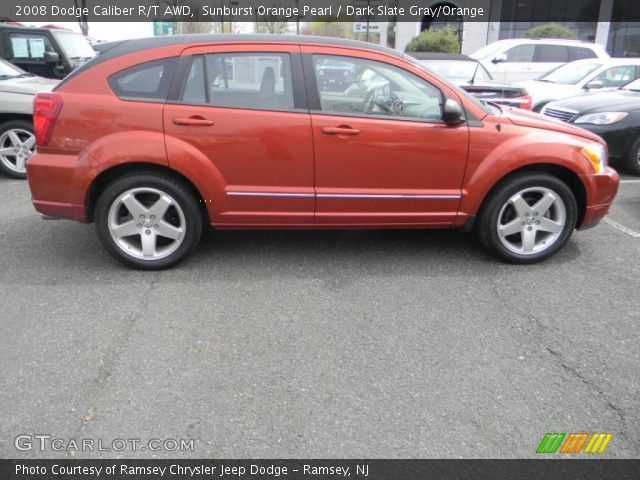 2008 Dodge Caliber R/T AWD in Sunburst Orange Pearl