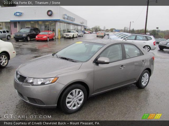 2010 Kia Forte EX in Titanium