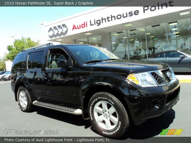 2010 Nissan Pathfinder SE in Super Black