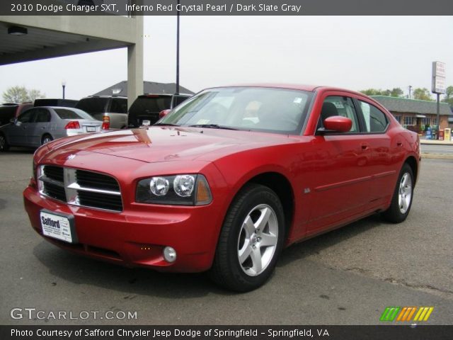 2010 Dodge Charger SXT in Inferno Red Crystal Pearl
