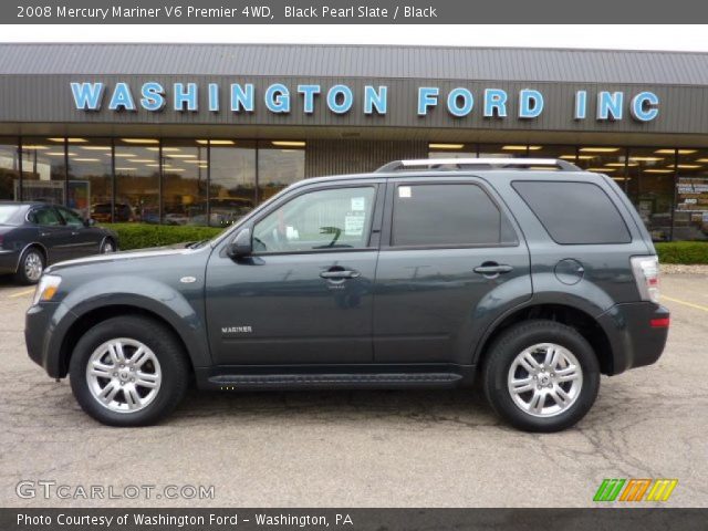 2008 Mercury Mariner V6 Premier 4WD in Black Pearl Slate