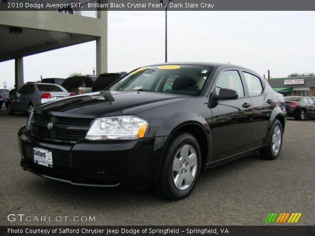 2010 Dodge Avenger SXT in Brilliant Black Crystal Pearl