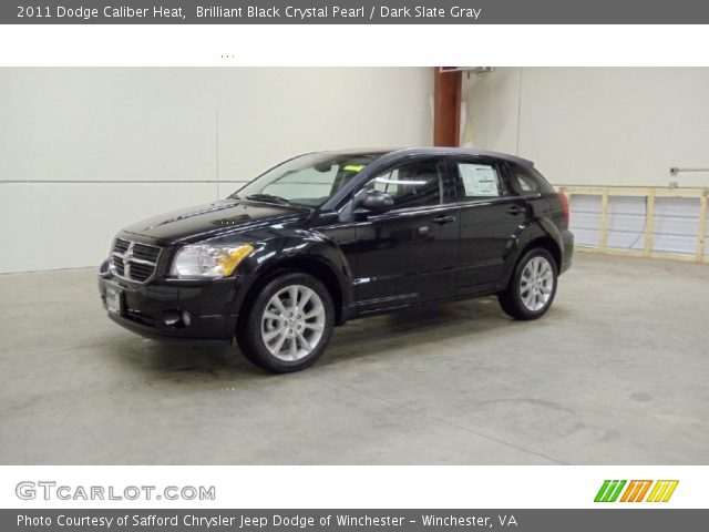 2011 Dodge Caliber Heat in Brilliant Black Crystal Pearl