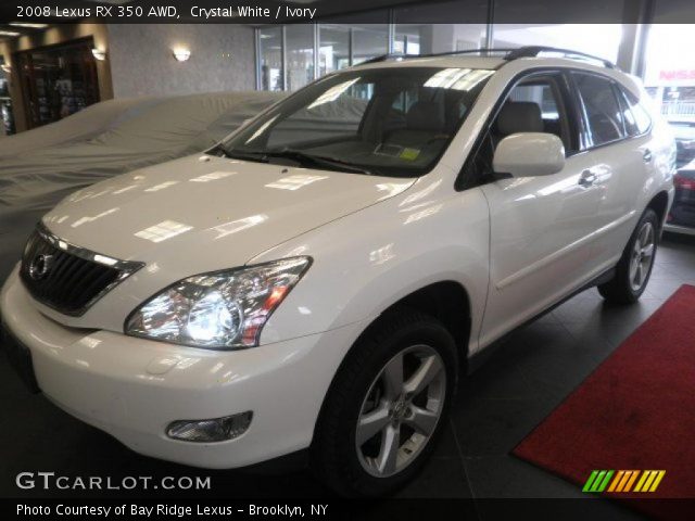 2008 Lexus RX 350 AWD in Crystal White