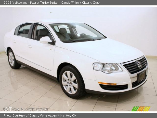 2008 Volkswagen Passat Turbo Sedan in Candy White