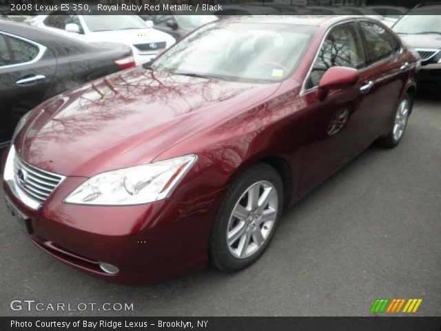 2008 Lexus ES 350 in Royal Ruby Red Metallic