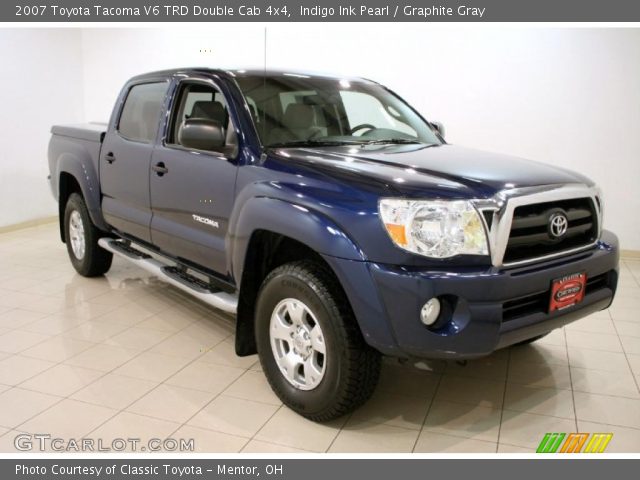 2007 Toyota Tacoma V6 TRD Double Cab 4x4 in Indigo Ink Pearl