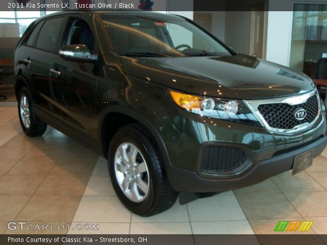 2011 Kia Sorento LX in Tuscan Olive