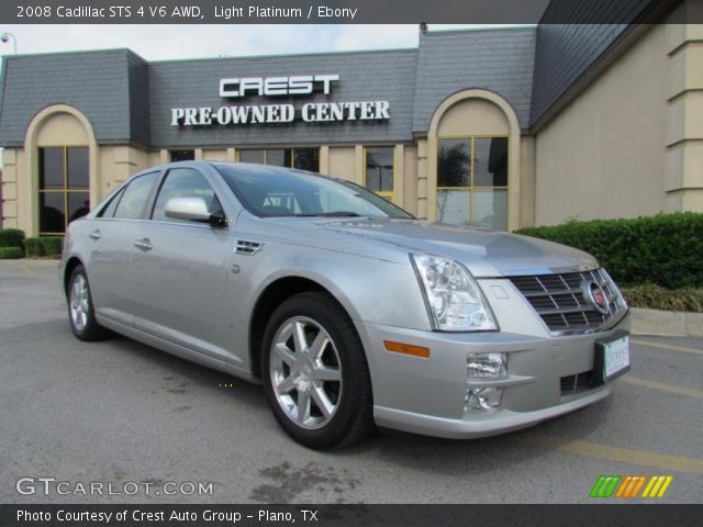 2008 Cadillac STS 4 V6 AWD in Light Platinum
