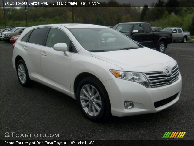 2010 Toyota Venza AWD in Blizzard White Pearl