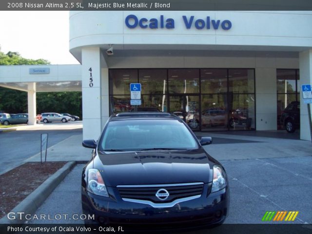 2008 Nissan Altima 2.5 SL in Majestic Blue Metallic