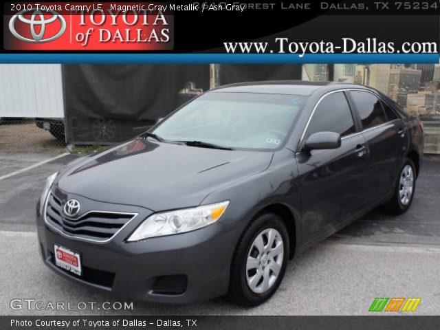 2010 Toyota Camry LE in Magnetic Gray Metallic