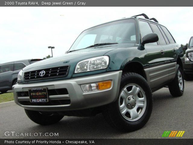 2000 Toyota RAV4  in Deep Jewel Green