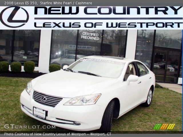 2008 Lexus ES 350 in Starfire White Pearl