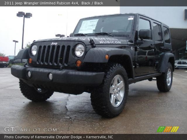 2011 Jeep Wrangler Unlimited Rubicon 4x4 in Black