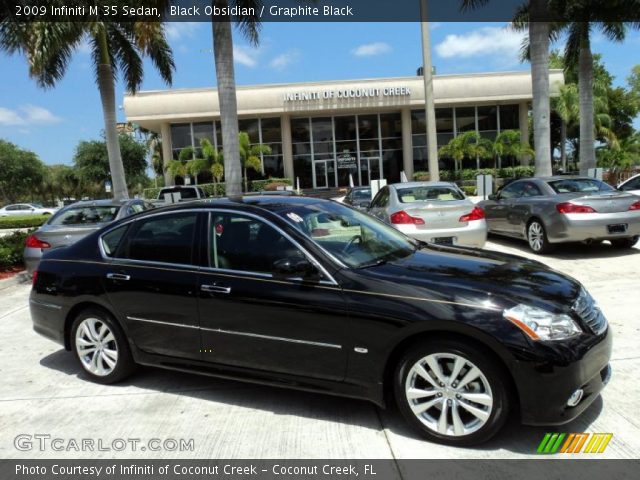 2009 Infiniti M 35 Sedan in Black Obsidian